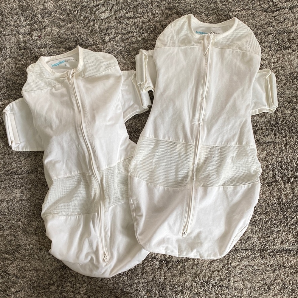 Happiest Baby Snoo Sleep Sack set of 2 100% Organic size Medium